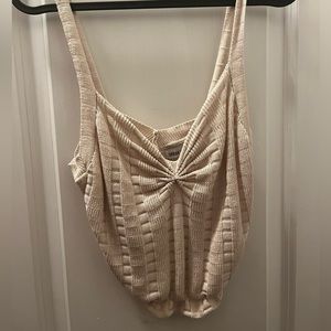 Urban Outfitters Ruched Kint Tank Top